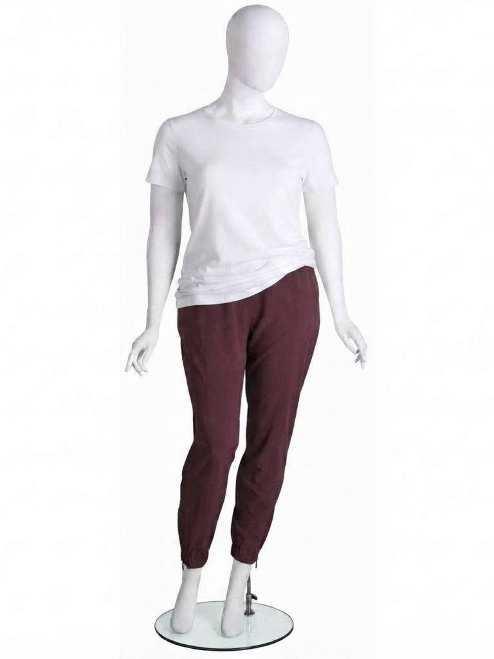 Old Navy Active StretchTech Joggers, Women's Large Tall (Burgundy / Maroon)